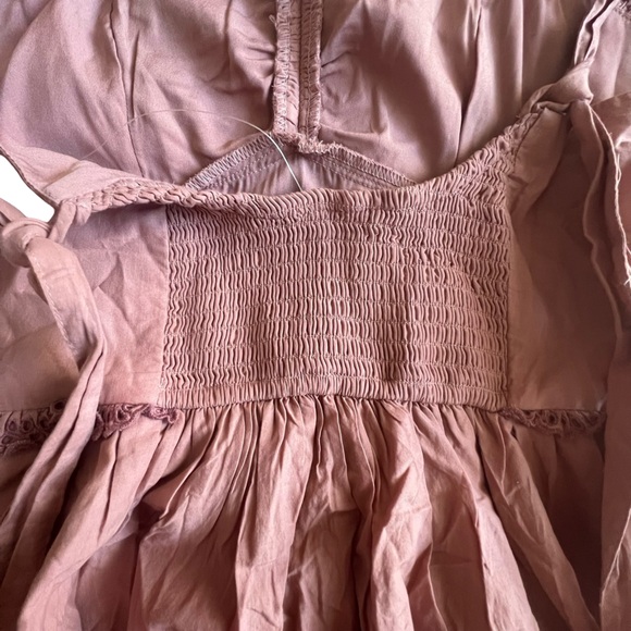 American Eagle Pink Midi Dress - Picture 3 of 4